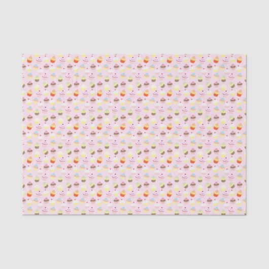Weefselpapier voor Cupcake-party Tissuepapier (Voorkant)