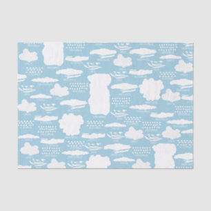 Weefselpapier voor Cute Clouds Tissuepapier