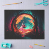 Weefselpapier voor damesdansende cadeaus tissuepapier (Craft)