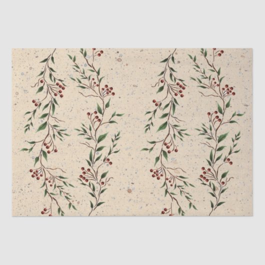 Weefselpapier voor de Berry Branch Tissuepapier (Voorkant)