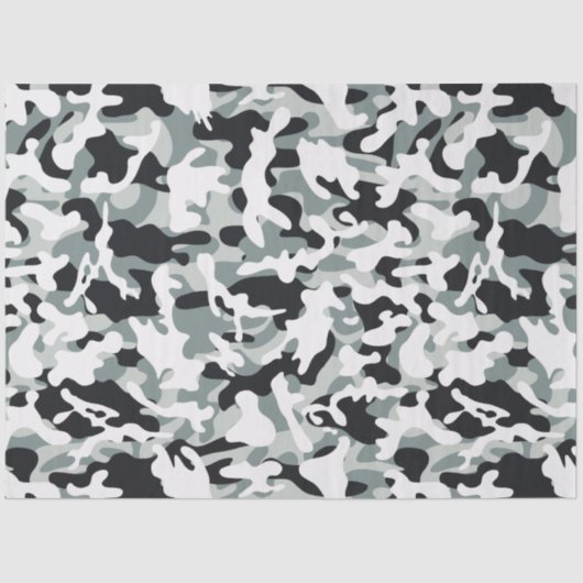 Weefselpapier voor de sneeuwstofcamouflage tissuepapier (Voorkant)