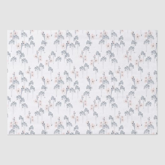 Weefselpapier voor de Waterverf van wilde bloemen Tissuepapier (Voorkant)