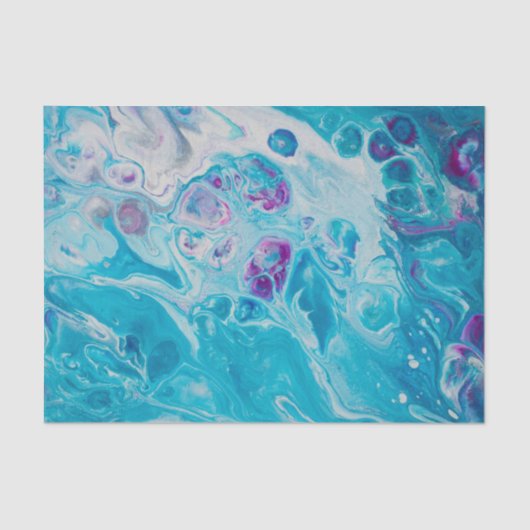 Weefselpapier voor de Zeemeermin Tissuepapier (Voorkant)