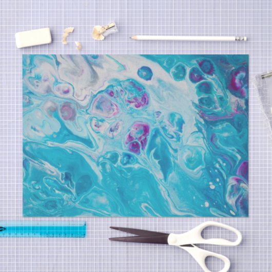 Weefselpapier voor de Zeemeermin Tissuepapier (Craft)