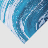 Weefselpapier voor deep zee Waves Deep Ocean Water Tissuepapier (Detail)