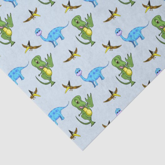 Weefselpapier voor dinosaurussen tissuepapier (Detail)