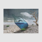 Weefselpapier voor dolfijnwoestijn tissuepapier (Voorkant)