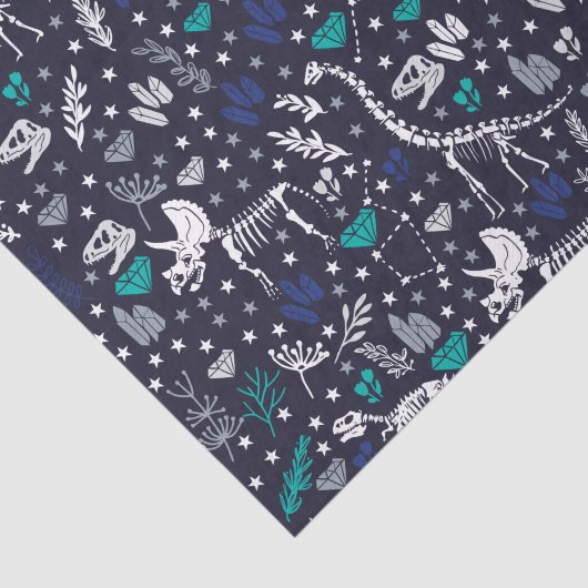 Weefselpapier voor duinosaur tissuepapier (Detail)