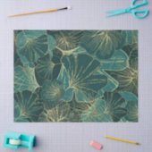 Weefselpapier voor flesjes, Blauwgroen en groen, o Tissuepapier (Craft)