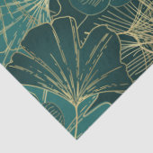 Weefselpapier voor flesjes, Blauwgroen en groen, o Tissuepapier (Detail)