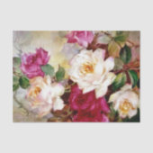 Weefselpapier voor flesjes met waterkleur tissuepapier (Voorkant)