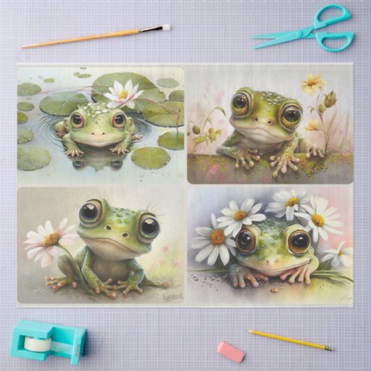 Weefselpapier voor froggies tissuepapier (Craft)