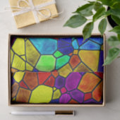 Weefselpapier voor Glas in lood met heldere kleure Tissuepapier (Geschenk)