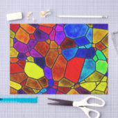 Weefselpapier voor Glas in lood met heldere kleure Tissuepapier (Craft)