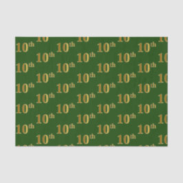 Weefselpapier voor groene, Faux Gold 10e (tiende) Tissuepapier