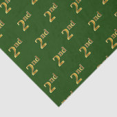 Weefselpapier voor groene, Faux Gold 2e (tweede) g Tissuepapier (Detail)