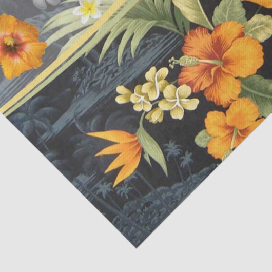 Weefselpapier voor Hawaiiaanse tropen Tissuepapier (Detail)