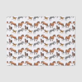 Weefselpapier voor Hunter Jumper Horses Tissuepapier