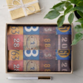 Weefselpapier voor industriële nummering of ontled tissuepapier (Geschenk)