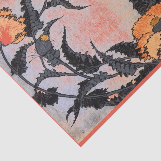 Weefselpapier voor JAPANESE VLOERAFDRUKTE Tissuepapier (Detail)