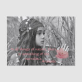 Weefselpapier voor kleine meisjes tissuepapier (Voorkant)