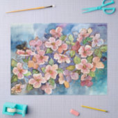 Weefselpapier voor kleurrijke Floral-Waterverf Tissuepapier (Craft)