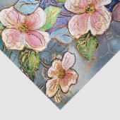 Weefselpapier voor kleurrijke Floral-Waterverf Tissuepapier (Detail)