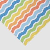 Weefselpapier voor kleurrijke golven tissuepapier (Detail)