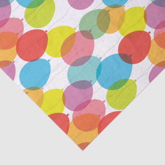 Weefselpapier voor kleurrijke verjaardagsfeestball tissuepapier (Detail)