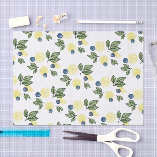 Weefselpapier voor leemons en bosbessen tissuepapier (Craft)