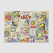 Weefselpapier voor leemons en lavender tissuepapier (Voorkant)