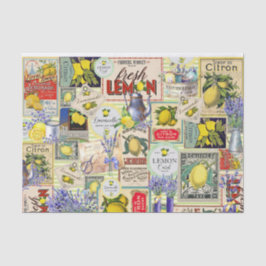 Weefselpapier voor leemons en lavender tissuepapier