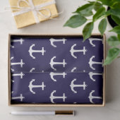 Weefselpapier voor marineblauw autisch anchor tissuepapier (Geschenk)