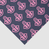 Weefselpapier voor marinedoeleinden en roze verank tissuepapier (Detail)