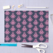 Weefselpapier voor marinedoeleinden en roze verank tissuepapier (Craft)