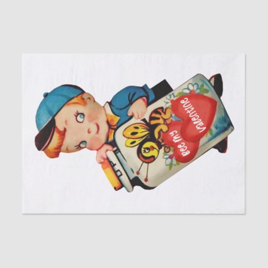 Weefselpapier voor mijn Valentijn Tissuepapier (Voorkant)