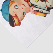 Weefselpapier voor mijn Valentijn Tissuepapier (Detail)