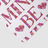 Weefselpapier voor Mijne Valentijnsdag Tissuepapier (Detail)