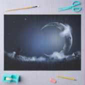Weefselpapier voor nachtelijke fantasy-moon tissuepapier (Craft)