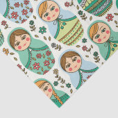 Weefselpapier voor nestpoppen tissuepapier (Detail)