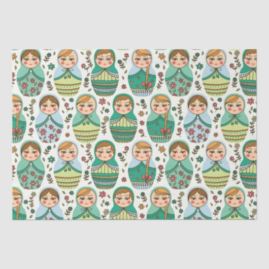 Weefselpapier voor nestpoppen tissuepapier (Voorkant)