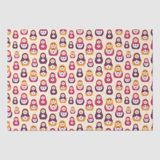 Weefselpapier voor nestpoppen tissuepapier (Voorkant)