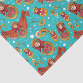 Weefselpapier voor nestpoppen tissuepapier (Detail)