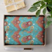 Weefselpapier voor nestpoppen tissuepapier (Geschenk)