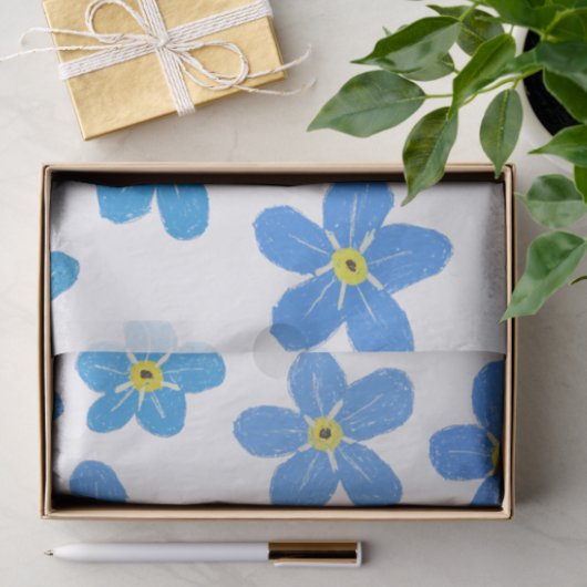 Weefselpapier voor niet-gemuteerde bloemen tissuepapier (Geschenk)