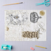 Weefselpapier voor ontkoppeling van bijenscript tissuepapier (Craft)