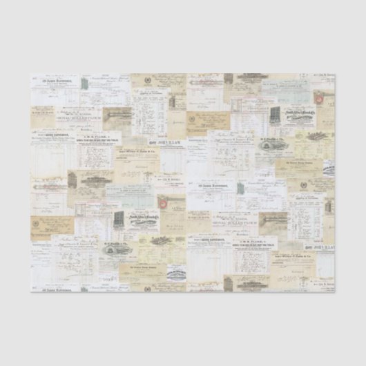 Weefselpapier voor ontvangstbewijzen tissuepapier (Voorkant)