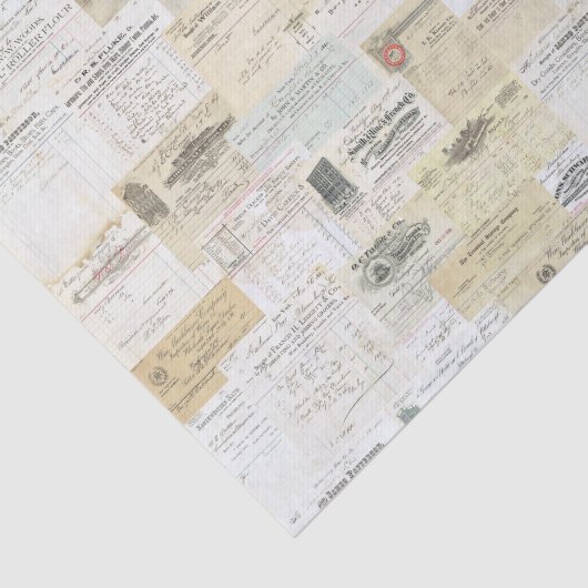 Weefselpapier voor  ontvangstbewijzen tissuepapier (Detail)