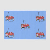 Weefselpapier voor overeenstemmende "Speelgoed-was Tissuepapier (Voorkant)