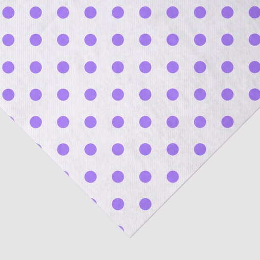 Weefselpapier voor Paarse en witpokadots Tissuepapier (Detail)